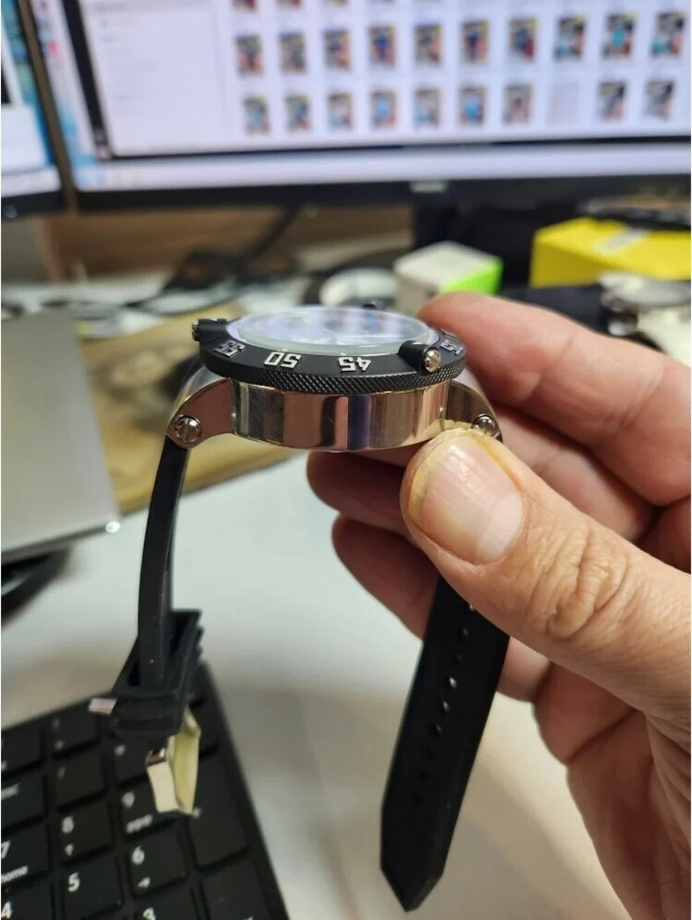 Invicta Subaqua Noma III, Swiss Made, GMT - 50mm (0876)